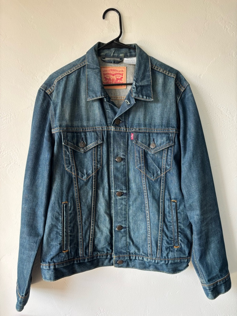 Levi's Men's Blue Denim Jacket